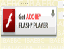 Tablet Screenshot of ibaebc.com